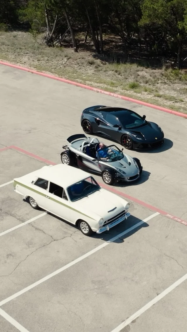 Three Lotuses spanning 60 years, all roadworthy at the same time? This may never be seen again. 😊

#LotusCortina #Lotus340R #LotusEmira #ForTheDrivers #UKCars #LotusElise #TeamCJ #LotusCars